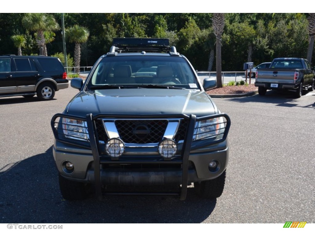2006 Frontier LE Crew Cab - Granite Metallic / Steel photo #8
