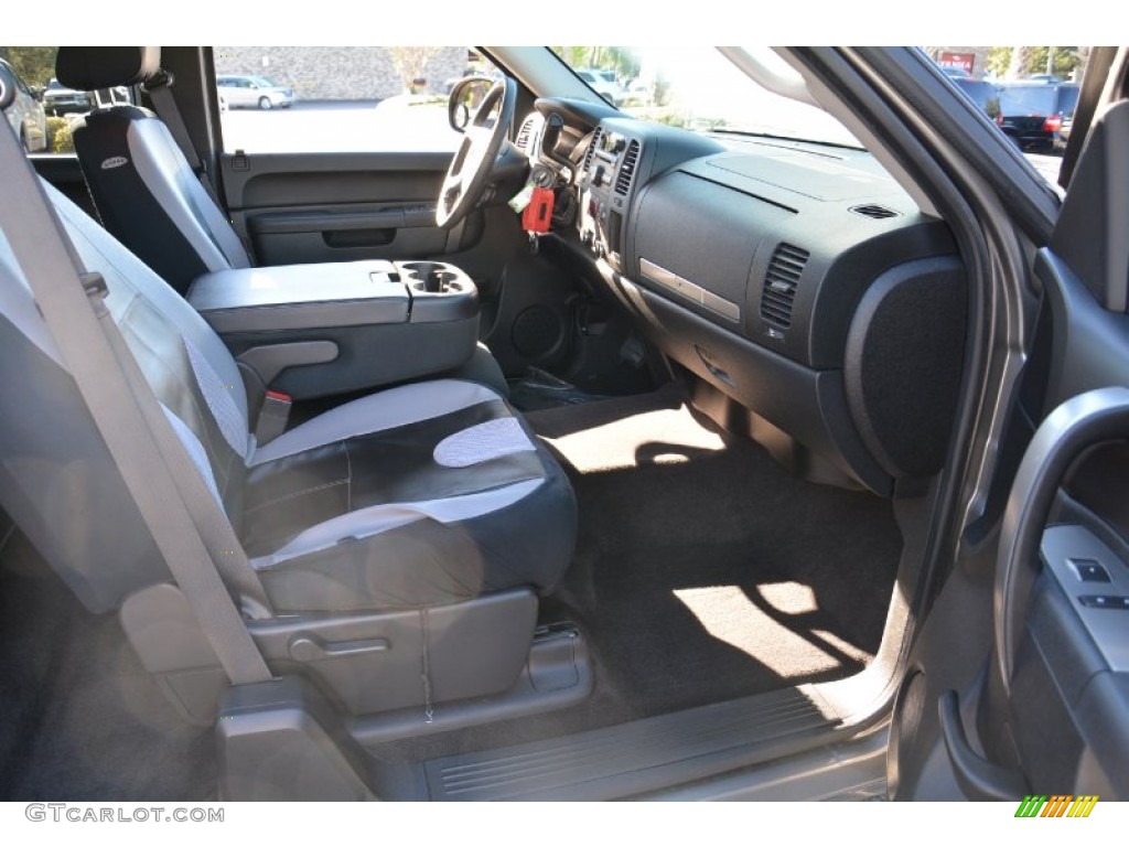 2013 Silverado 1500 LT Extended Cab - Graystone Metallic / Light Titanium/Dark Titanium photo #21