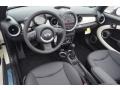 Carbon Black 2015 Mini Convertible Cooper Interior Color