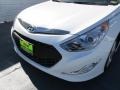 2015 Diamond White Pearl Hyundai Sonata Hybrid   photo #10