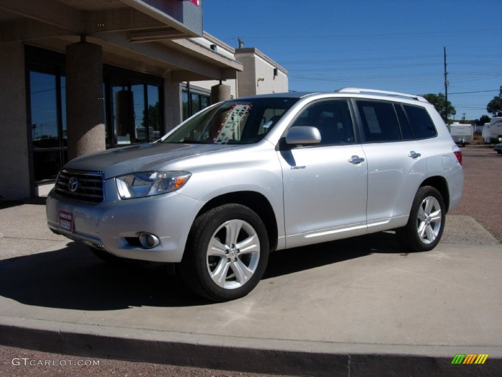 Classic Silver Metallic 2009 Toyota Highlander Limited 4WD Exterior Photo #98286422