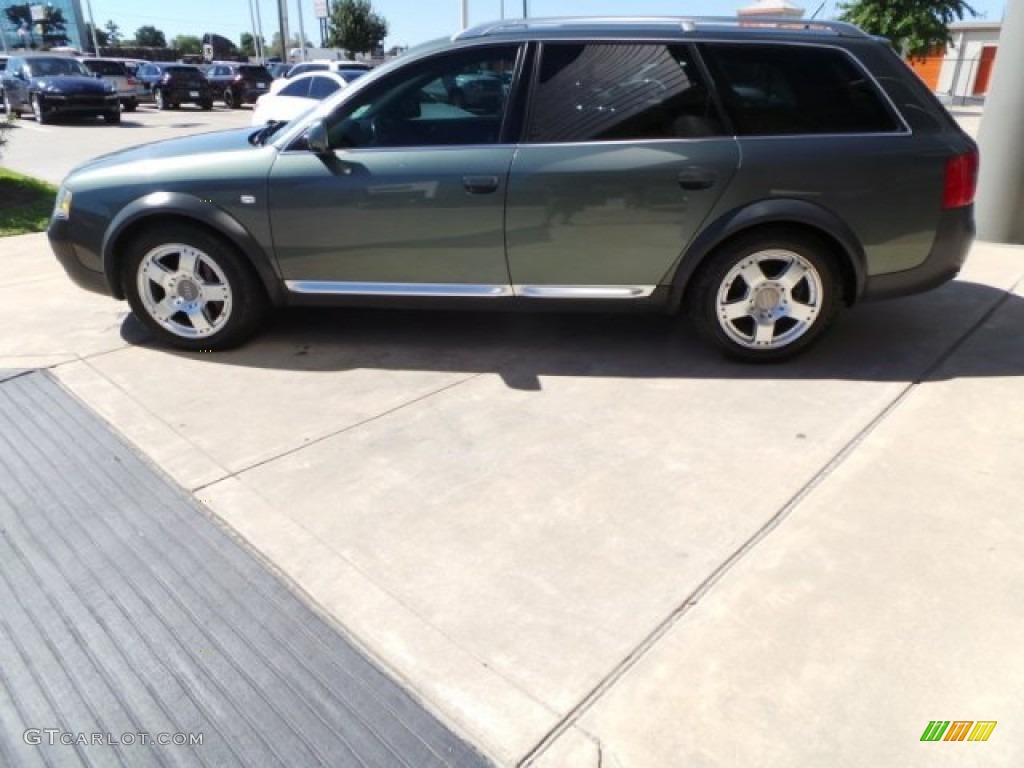 2001 Allroad 2.7T quattro Avant - Highland Green Metallic / Fern Green/Desert Grass photo #4