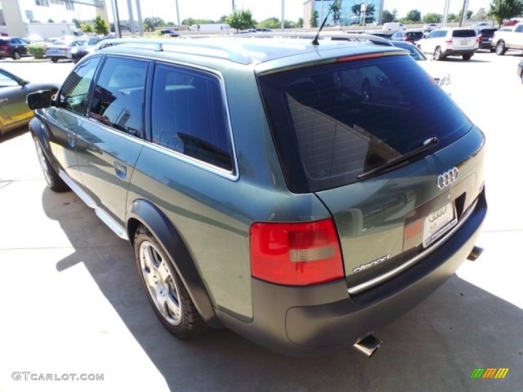 2001 Allroad 2.7T quattro Avant - Highland Green Metallic / Fern Green/Desert Grass photo #5