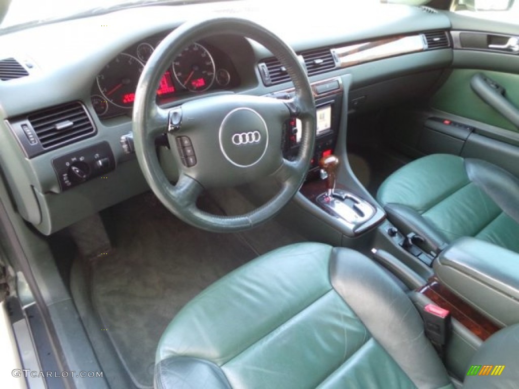 Fern Green/Desert Grass Interior 2001 Audi Allroad 2.7T quattro Avant Photo #98288137