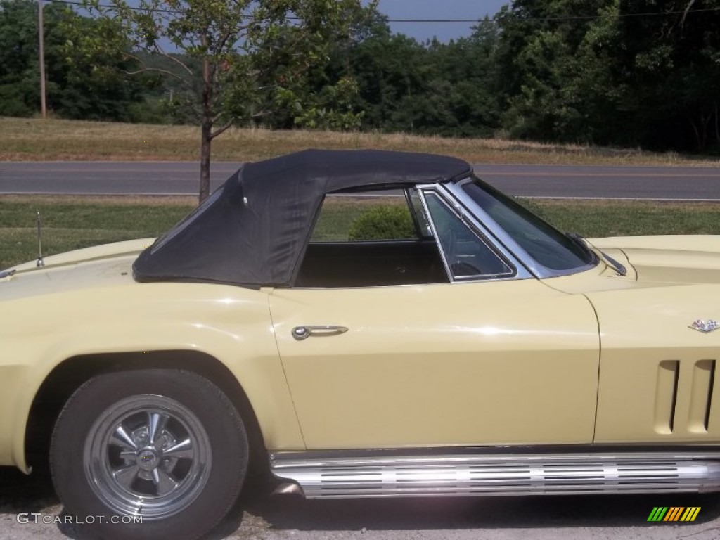 1965 Chevrolet Corvette Sting Ray Convertible Black Door Panel Photo #98288272