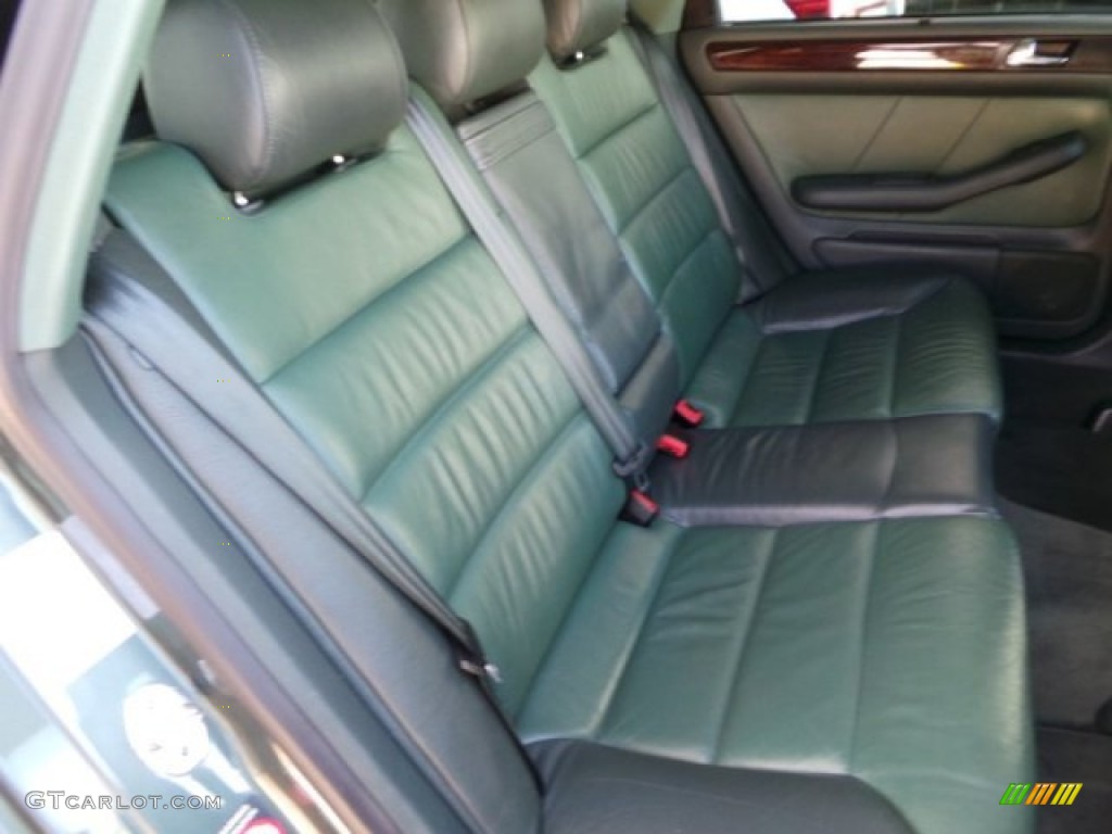 Fern Green/Desert Grass Interior 2001 Audi Allroad 2.7T quattro Avant Photo #98288590