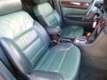 2001 Audi Allroad Fern Green/Desert Grass Interior Front Seat Photo