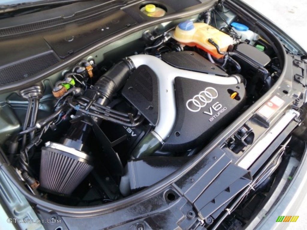 2001 Audi Allroad 2.7T quattro Avant 2.7 Liter Twin-Turbocharged DOHC 30-Valve V6 Engine Photo #98288728