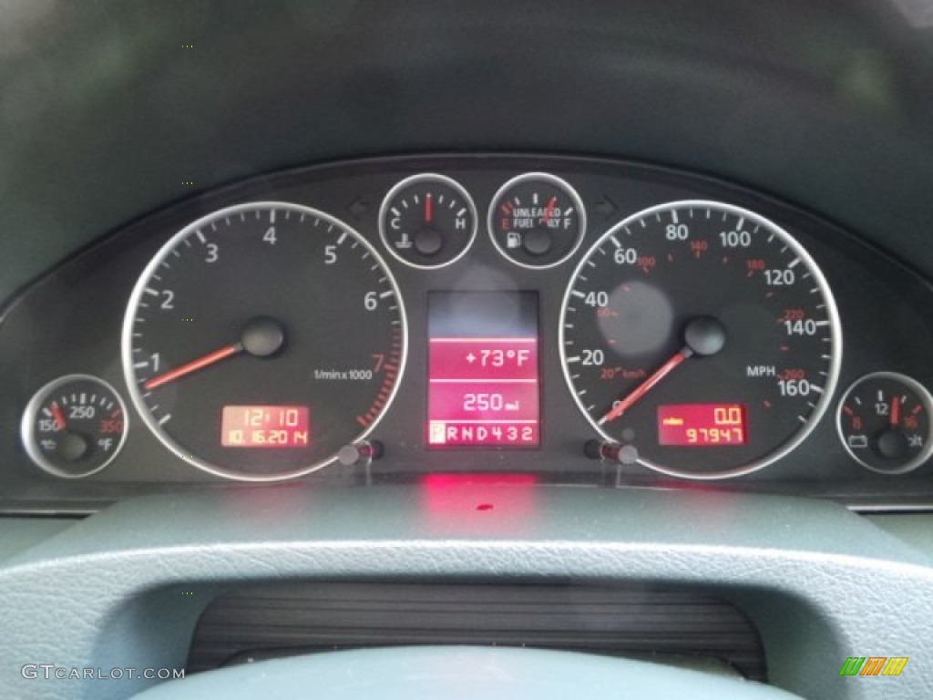 2001 Audi Allroad 2.7T quattro Avant Gauges Photos