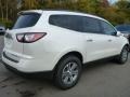 2015 White Diamond Tricoat Chevrolet Traverse LT AWD  photo #5