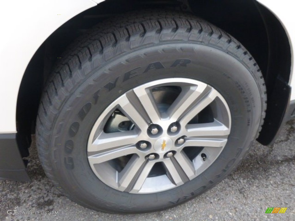2015 Traverse LT AWD - White Diamond Tricoat / Ebony photo #8