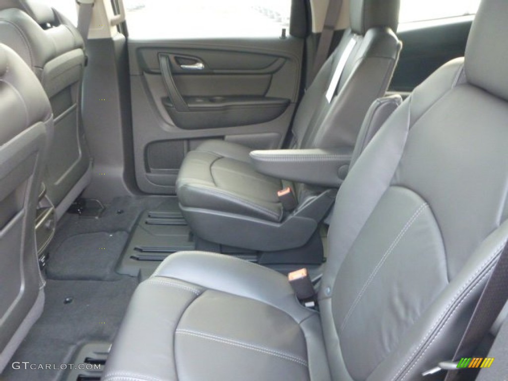 2015 Traverse LT AWD - White Diamond Tricoat / Ebony photo #10