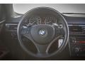 2008 BMW 3 Series Saddle Brown/Black Interior Steering Wheel Photo