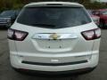 2015 White Diamond Tricoat Chevrolet Traverse LT AWD  photo #4