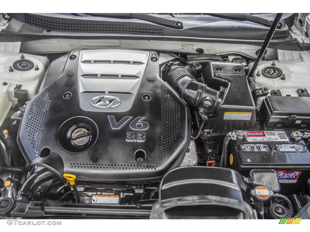 2006 Hyundai Sonata LX V6 3.3 Liter DOHC 24 Valve VVT V6 Engine Photo #98292013
