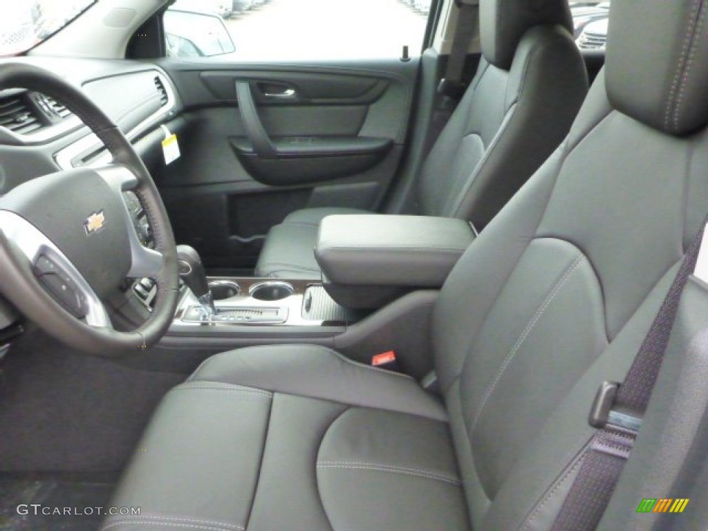 2015 Traverse LT AWD - White Diamond Tricoat / Ebony photo #9