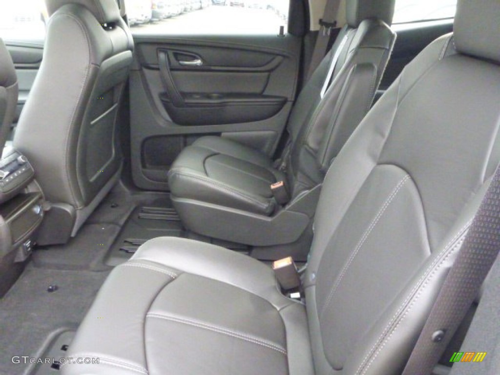 2015 Traverse LT AWD - White Diamond Tricoat / Ebony photo #10