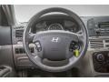 Beige 2006 Hyundai Sonata LX V6 Steering Wheel