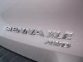 2010 Silver Shadow Pearl Toyota Sienna XLE AWD  photo #9