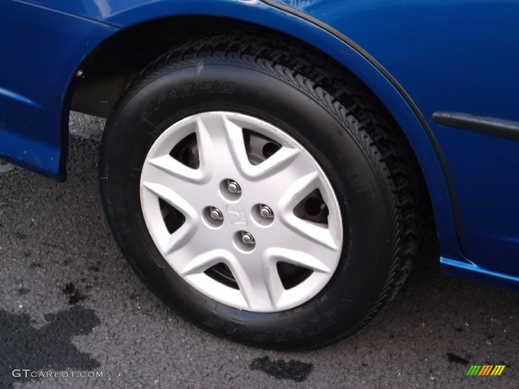 2005 Civic Value Package Sedan - Fiji Blue Pearl / Ivory photo #3