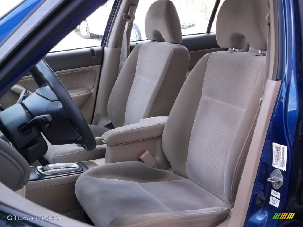 2005 Civic Value Package Sedan - Fiji Blue Pearl / Ivory photo #11