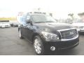 2011 Black Obsidian Infiniti QX 56 4WD  photo #4