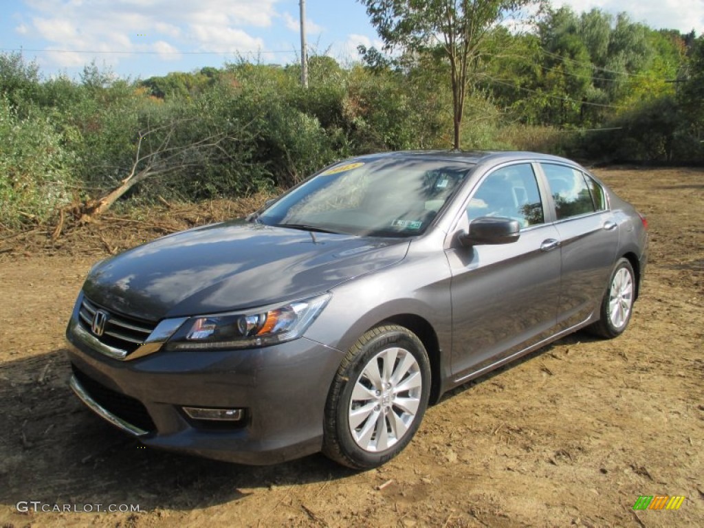 2013 Accord EX Sedan - Hematite Metallic / Gray photo #5