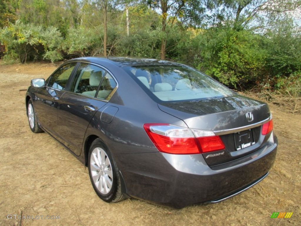 2013 Accord EX Sedan - Hematite Metallic / Gray photo #6