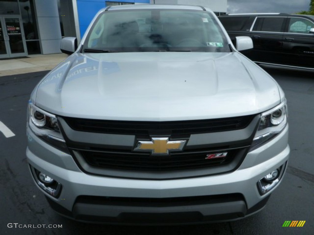 Silver Ice Metallic 2015 Chevrolet Colorado Z71 Crew Cab 4WD Exterior Photo #98294851