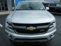 2015 Silver Ice Metallic Chevrolet Colorado Z71 Crew Cab 4WD  photo #9