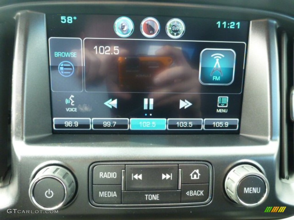 2015 Chevrolet Colorado Z71 Crew Cab 4WD Controls Photo #98295022