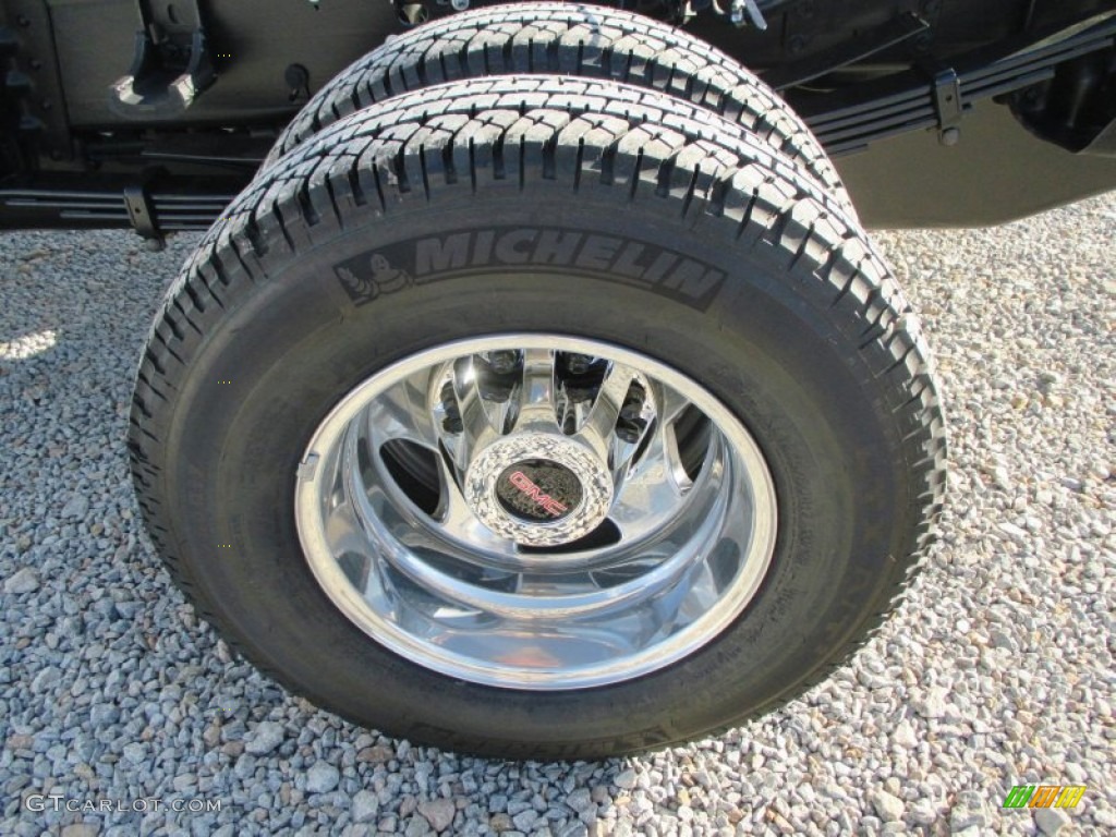 2015 GMC Sierra 3500HD SLE Crew Cab 4x4 Dual Rear Wheel Chassis Wheel Photo #98296381