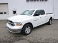 2012 Bright White Dodge Ram 1500 SLT Quad Cab 4x4  photo #1