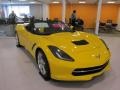 Velocity Yellow Tintcoat - Corvette Stingray Convertible Photo No. 10