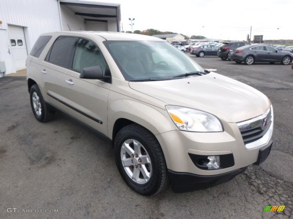 2008 Outlook XE AWD - Gold Mist / Tan photo #3