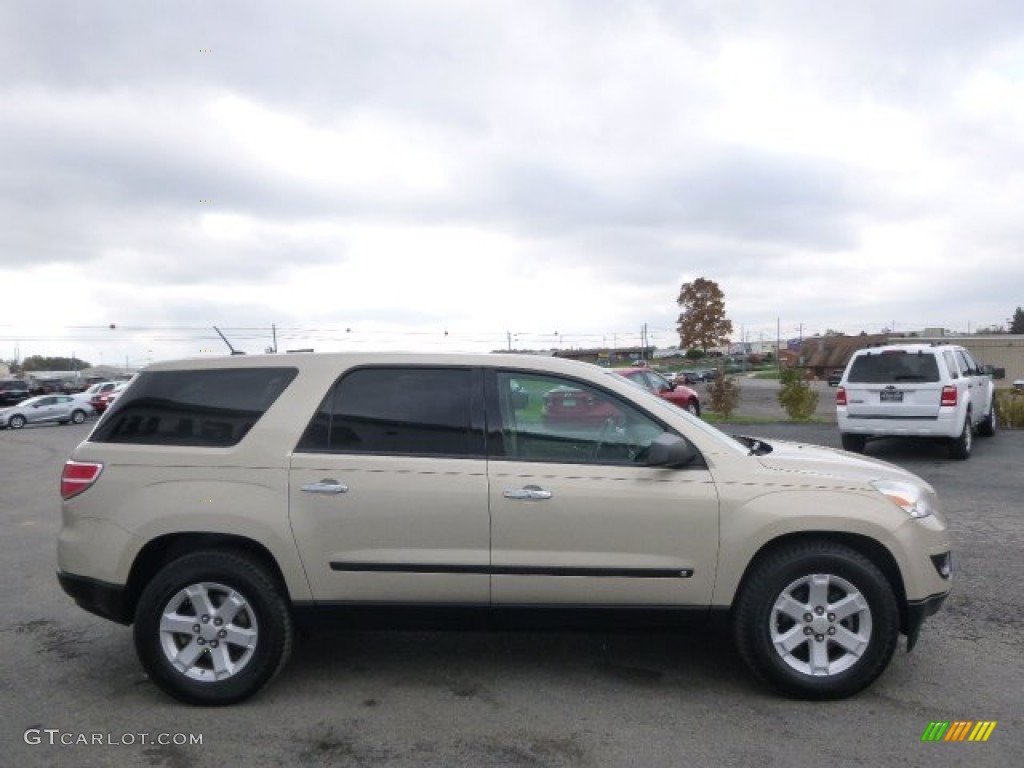 2008 Outlook XE AWD - Gold Mist / Tan photo #4