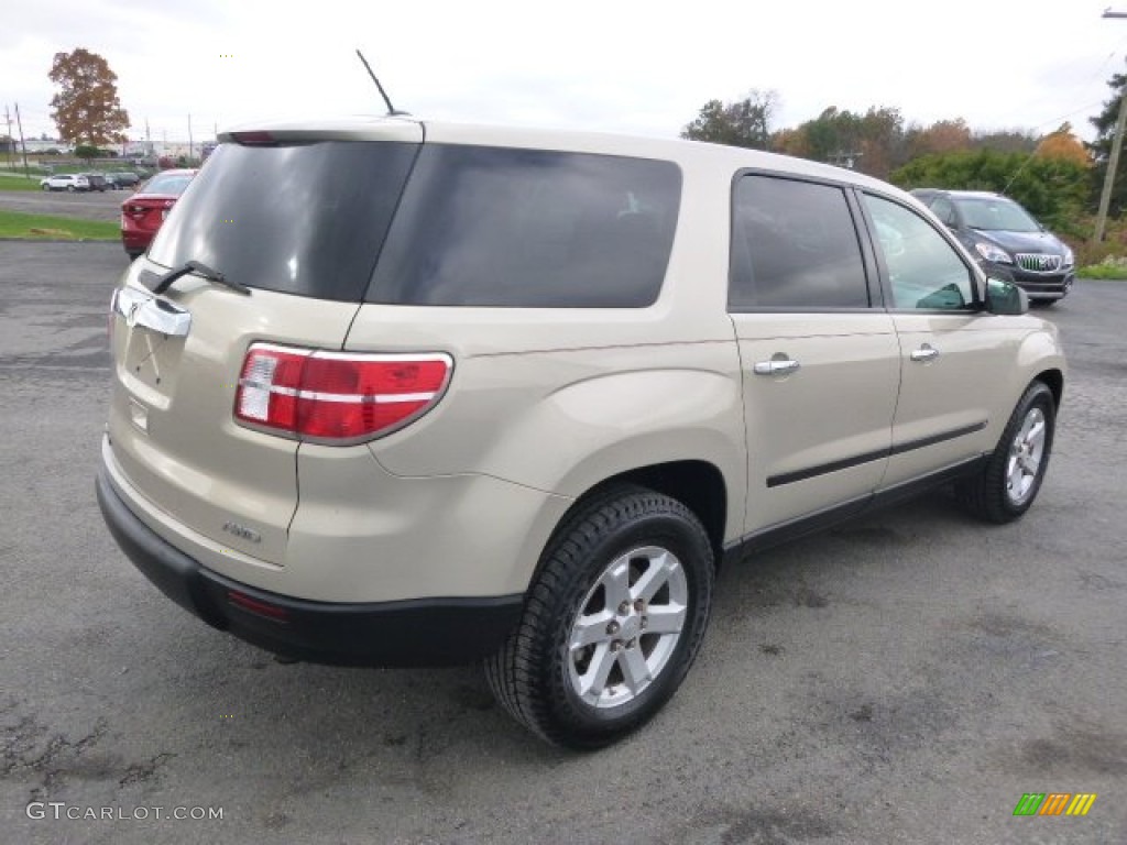 2008 Outlook XE AWD - Gold Mist / Tan photo #5