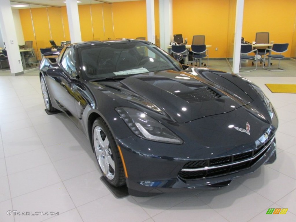Night Race Blue Metallic 2015 Chevrolet Corvette Stingray Coupe Exterior Photo #98297257