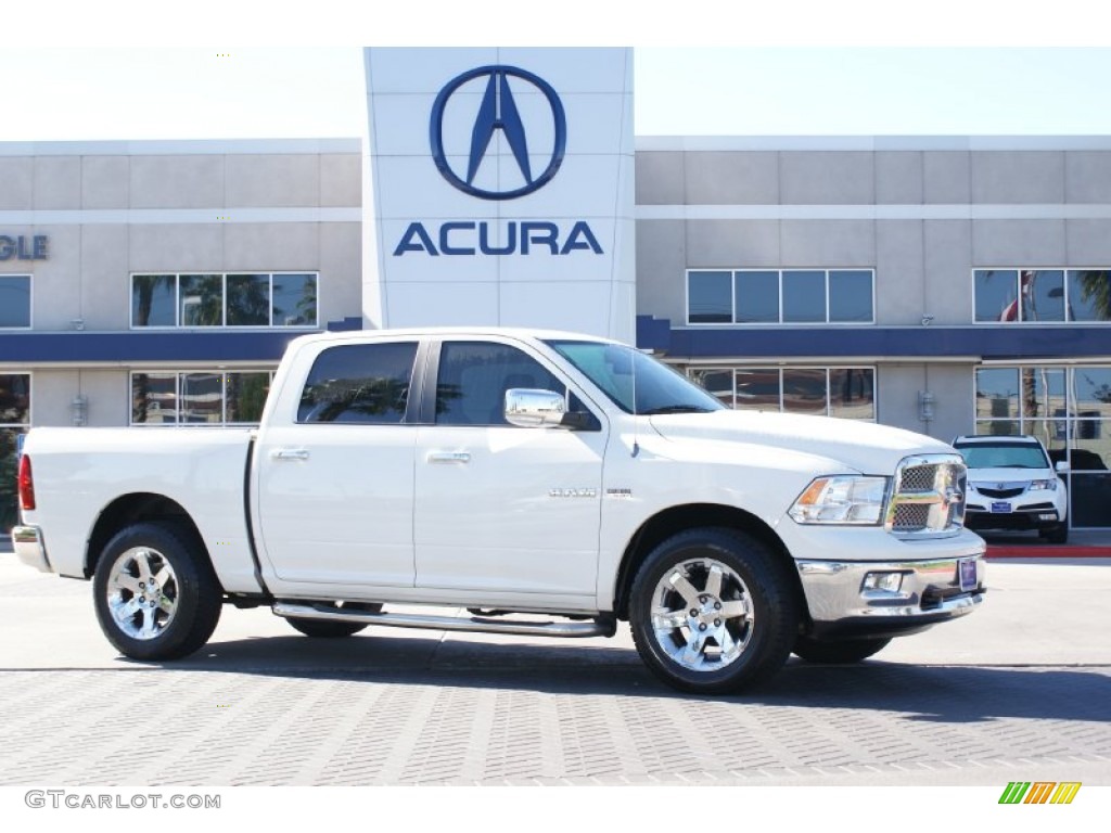 Stone White Dodge Ram 1500