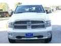 2009 Stone White Dodge Ram 1500 Laramie Crew Cab 4x4  photo #3