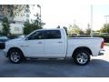 2009 Stone White Dodge Ram 1500 Laramie Crew Cab 4x4  photo #5