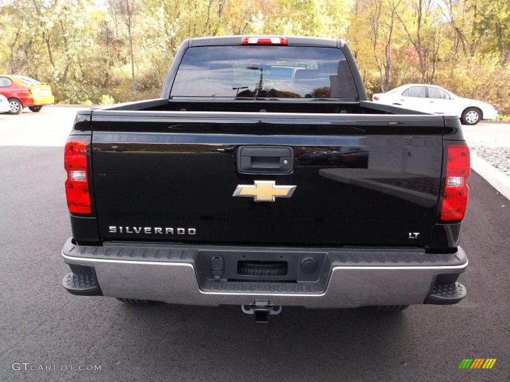 2015 Silverado 1500 LT Crew Cab 4x4 - Black / Jet Black photo #7