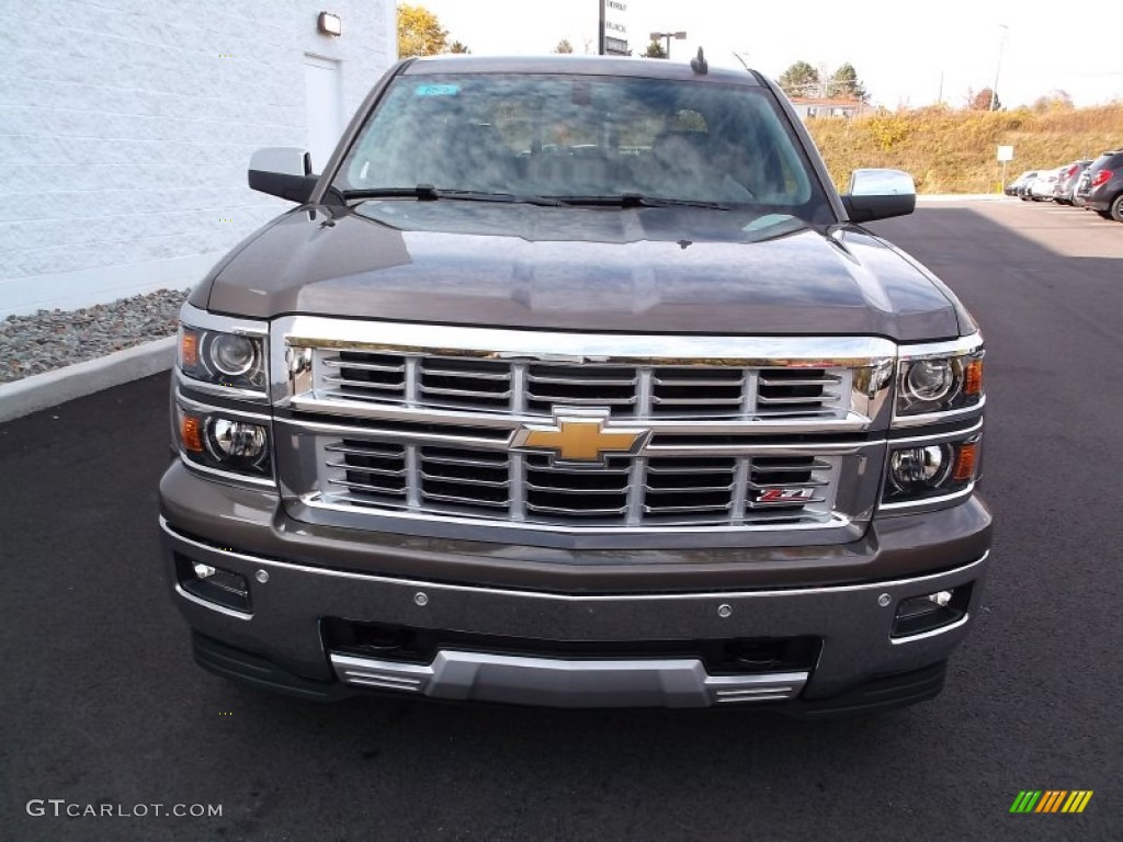 2015 Silverado 1500 LT Z71 Crew Cab 4x4 - Brownstone Metallic / Jet Black photo #5