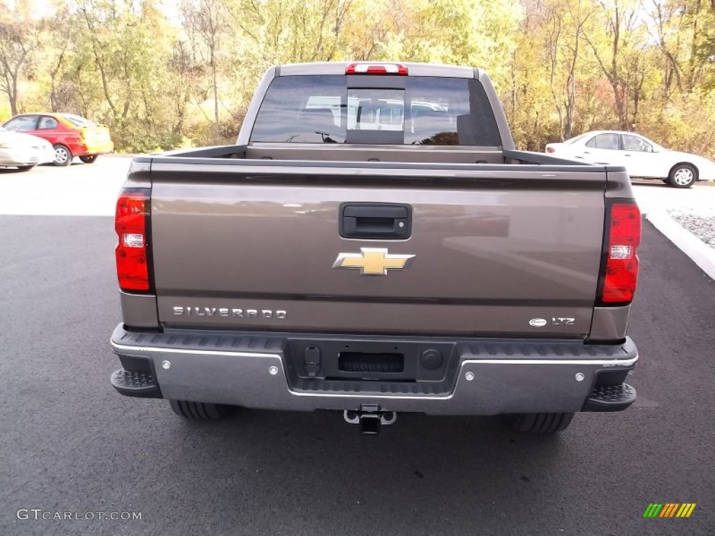 2015 Silverado 1500 LT Z71 Crew Cab 4x4 - Brownstone Metallic / Jet Black photo #8