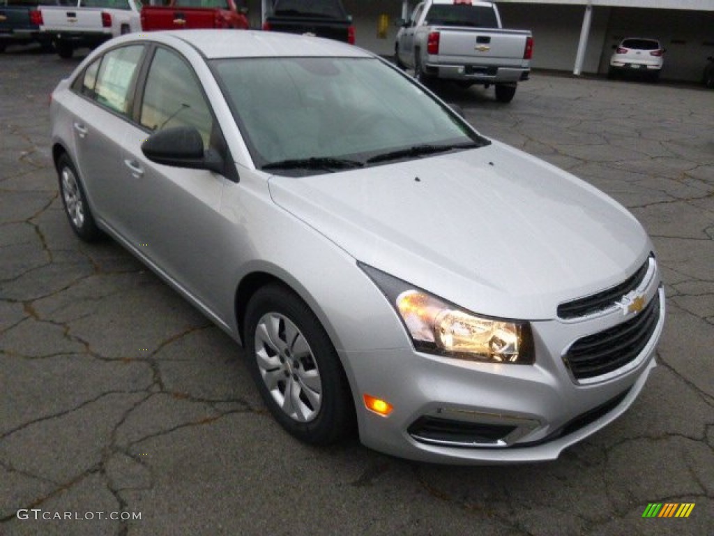 Silver Ice Metallic 2015 Chevrolet Cruze LS Exterior Photo #98301241