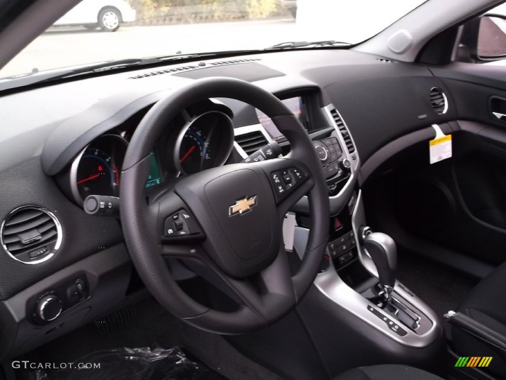 2015 Chevrolet Cruze Eco Jet Black Dashboard Photo #98303005