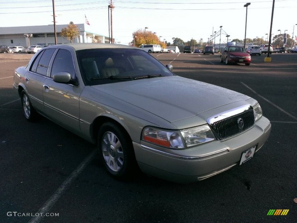 2004 Grand Marquis LS - Gold Ash Metallic / Light Flint photo #3