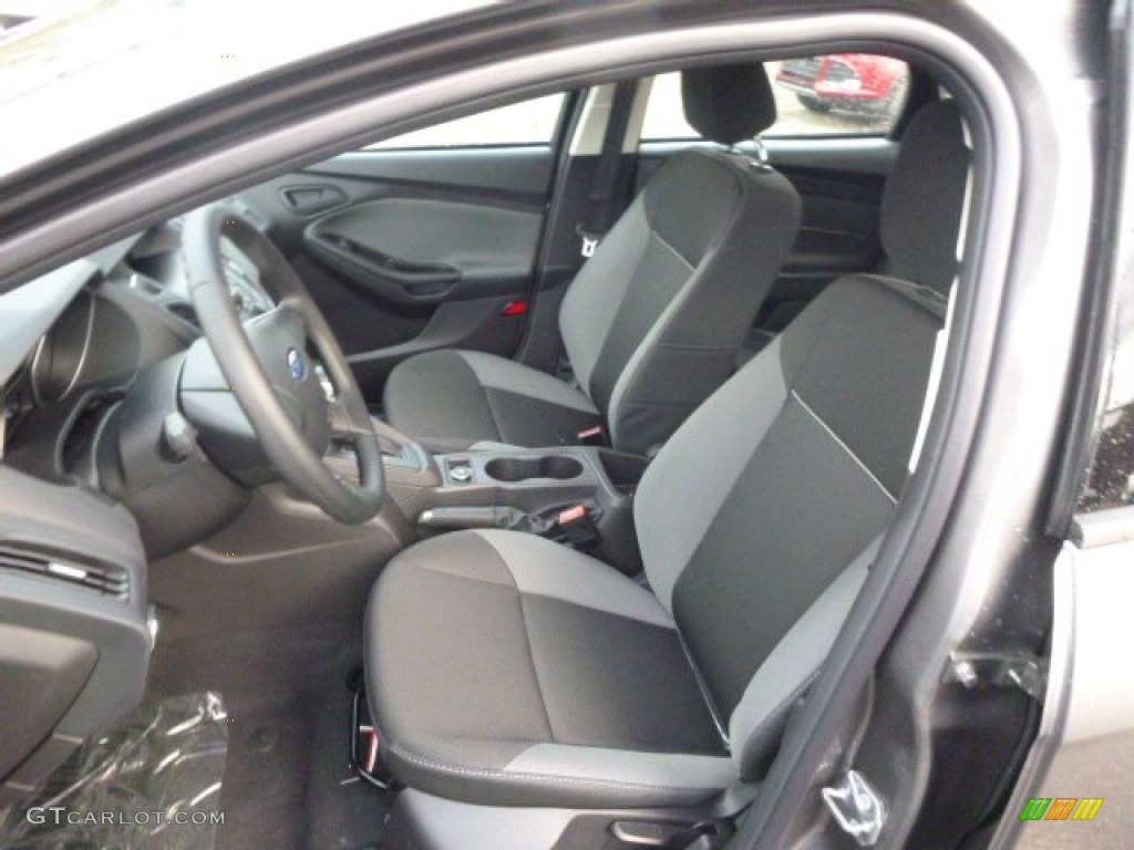 2014 Focus S Sedan - Sterling Gray / Charcoal Black photo #10