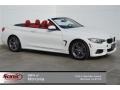 2015 Alpine White BMW 4 Series 428i xDrive Convertible  photo #1