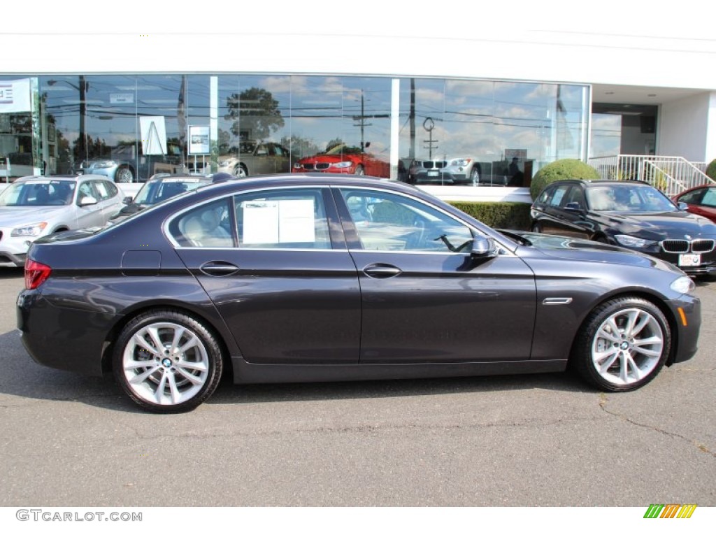 Dark Graphite Metallic 2014 BMW 5 Series 535d xDrive Sedan Exterior Photo #98308729